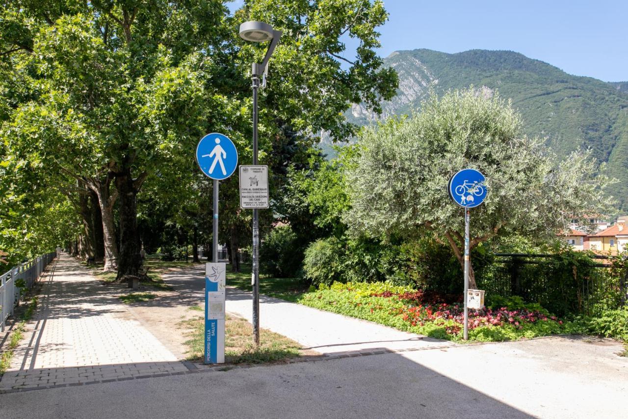 Appartamento Al Ponte Adiacente Al Parco, Vicino All'Ospedale E Centro Τρέντο Εξωτερικό φωτογραφία
